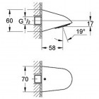 Grohe Relexa prysznic górny 28002000