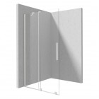 Deante Prizma ścianka wolnostojąca 90 cm Walk-in biała KTJ_A39R