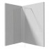 Deante Prizma ścianka wolnostojąca 90 cm Walk-in chrom KTJ_039P