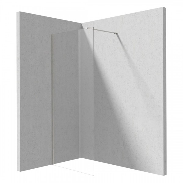 Deante Prizma ścianka wolnostojąca 80 cm Walk-in chrom KTJ_038P
