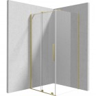 Deante Prizma kabina prysznicowa kwadratowa 90 cm złoto szczotkowane 55324