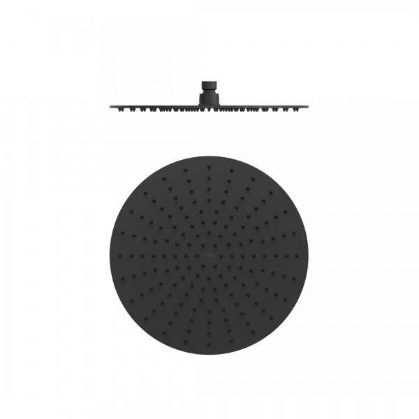 Tres deszczownica okrągła 30 cm czarny mat 134315010NM