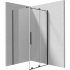 Deante Prizma kabina prysznicowa prostokątna 90x80 cm czarny mat 55384