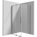 Deante Prizma kabina prysznicowa prostokątna 90x80 cm titanium 55373