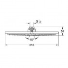 Grohe Rainshower Cosmopolitan 310 deszczownica 27478000
