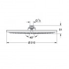 Grohe Rainshower Cosmopolitan 310 deszczownica 27477000