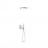 Tres Therm-Box zestaw prysznicowy termostatyczny podtynkowy deszczownica 30 cm chrom 00625004