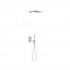 Tres Therm-Box zestaw prysznicowy termostatyczny podtynkowy deszczownica 30 cm biały mat 00625004BM