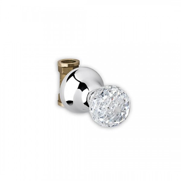 Giulini Giovanni Odessa zawór podtynkowy złoty - uchwyt przezroczysty Swarovski 3916ZL