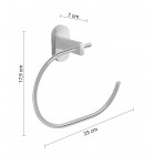 Gedy Febo wieszak na ręcznik ring wiszący 5370