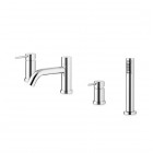 Vema Maira bateria wannowa 4-otworowa czarny mat V27150/CZAR