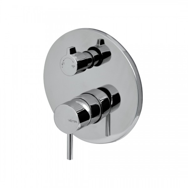 Vema Maira bateria wannowo-prysznicowa podtynkowa chrom V27142