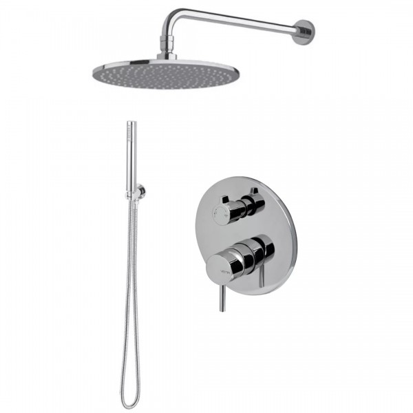 Vema Maira zestaw prysznicowy podtynkowy deszczownica 30 cm chrom MAIZES30