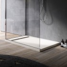 Ronal Rug brodzik kwadratowy 80x80 cm kompozytowy biały mat W30Q08009