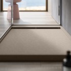 Ronal Rug brodzik prostokątny 100x70 cm kompozytowy len W30AS10007015