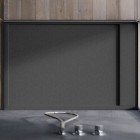 Ronal Rug brodzik prostokątny 100x70 cm kompozytowy szary W30AS10007016