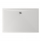 Ronal Air brodzik kwadratowy 90x70 cm konglomeratowy biały mat W37A09007009