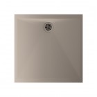 Ronal Air brodzik kwadratowy 80x80 cm konglomeratowy len W37Q08015