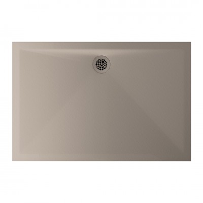 Ronal Air brodzik kwadratowy 90x70 cm konglomeratowy len W37A09007015