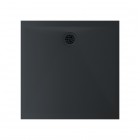 Ronal Air brodzik kwadratowy 80x80 cm konglomeratowy antracyt W37Q08017