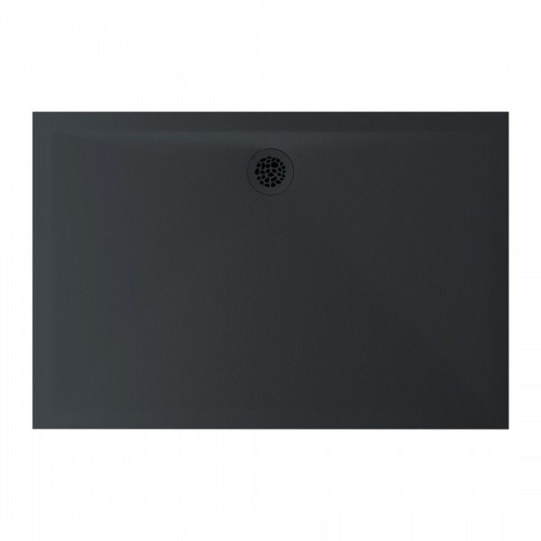 Ronal Air brodzik kwadratowy 90x70 cm konglomeratowy antracyt W37A09007017
