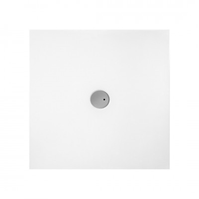 Ronal Planor brodzik kwadratowy 80x80 cm biały W34Q08004