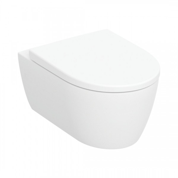 Geberit iCon miska WC wisząca Rimfree z deską wolnoopadającą biały 501.664.00.1