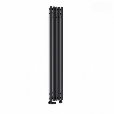 Oltens Stang grzejnik łazienkowy 180x26 cm czarny mat 55017300