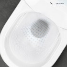 Oltens SmartFrisk miska WC wisząca myjąca z powłoką SmartClean z deską biała 42038000