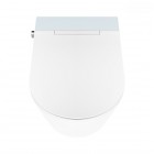 Oltens SmartFrisk miska WC wisząca myjąca z powłoką SmartClean z deską biała 42038000