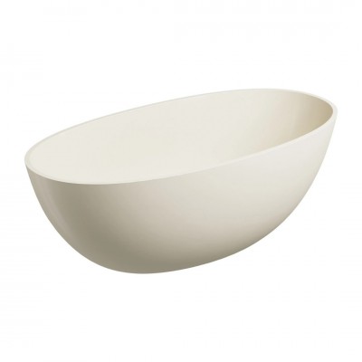 Omnires Shell M+ wanna wolnostojąca 148x75 cm biały piaskowy mat SHELL148WWWS