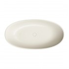 Omnires Shell M+ wanna wolnostojąca 148x75 cm biały piaskowy mat SHELL148WWWS