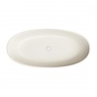 Omnires Shell M+ wanna wolnostojąca 160x75 cm biały piaskowy mat SHELLWWWS