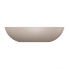 Omnires Shell M+ umywalka nablatowa 60x35 cm beżowy mat SHELLUNDB