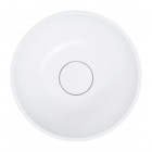 Omnires Shell M+ umywalka nablatowa okrągła 35 cm biały mat SHELL350UNBM