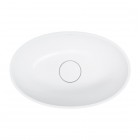 Omnires Shell M+ umywalka nablatowa 50x32 cm biały mat SHELL500UNBM