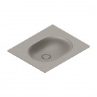Catalano Sfera umywalka 60x50 cm prostokątna tortora mat 0520610032