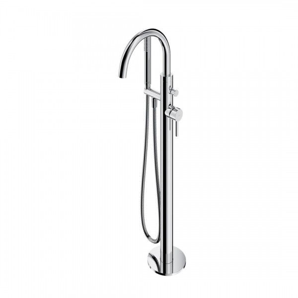 Omnires Y bateria wannowa wolnostojąca chrom Y1233-SCR