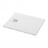 Ronal Dune brodzik prostokątny 90x70 cm konglomeratowy biały mat W32AS09007009