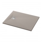 Ronal Dune brodzik prostokątny 90x70 cm konglomeratowy len W32AS09007015