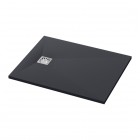 Ronal Dune brodzik prostokątny 90x70 cm konglomeratowy antracyt W32AS09007017