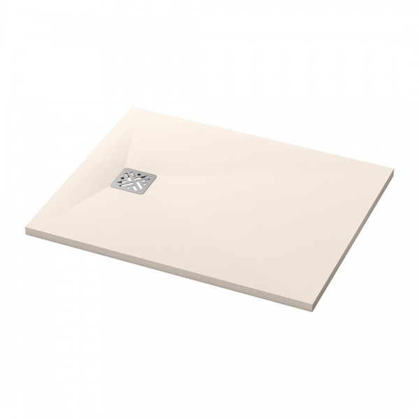 Ronal Dune brodzik prostokątny 90x70 cm konglomeratowy piasek W32AS09007018