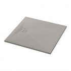 Ronal Calce brodzik kwadratowy 80x80 cm konglomeratowy szary beton W31Q08014