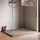 Ronal Calce brodzik kwadratowy 80x80 cm konglomeratowy len W31Q08015