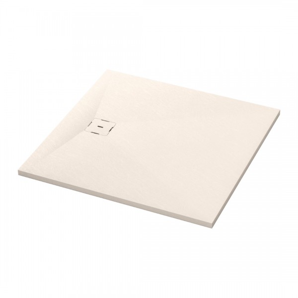 Ronal Calce brodzik kwadratowy 80x80 cm konglomeratowy piasek W31Q08018