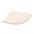 Ronal Calce brodzik półokrągły 80x80 cm konglomeratowy piasek W31R5508018