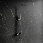 Omnires Apure zestaw natryskowy z deszczownicą 20 cm chrom AP2244CR