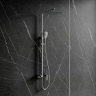 Omnires Parma zestaw natryskowy z deszczownicą 25 cm chrom PM7444CR