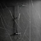 Omnires Y zestaw natryskowy termostatyczny z deszczownicą 25 cm chrom SYSY11/N/6CR