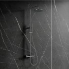 Omnires Y zestaw natryskowy z deszczownicą 25 cm chrom Y1244MCR